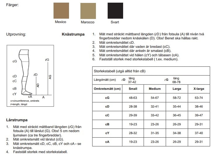 Venosan® 4002 ADH Med häftband, sluten tå