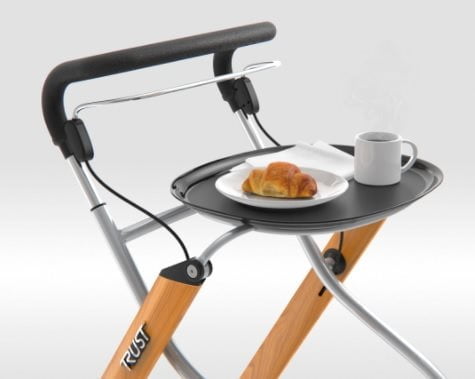 Bricka till rollator Let's Go