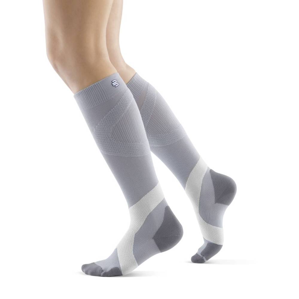 Compression sock Training Silver/Polar 20-30mmHg