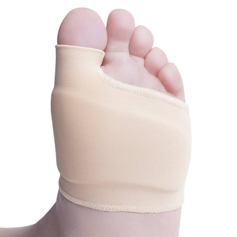 Tryckavlastande skydd för trampdyna och hallux valgus