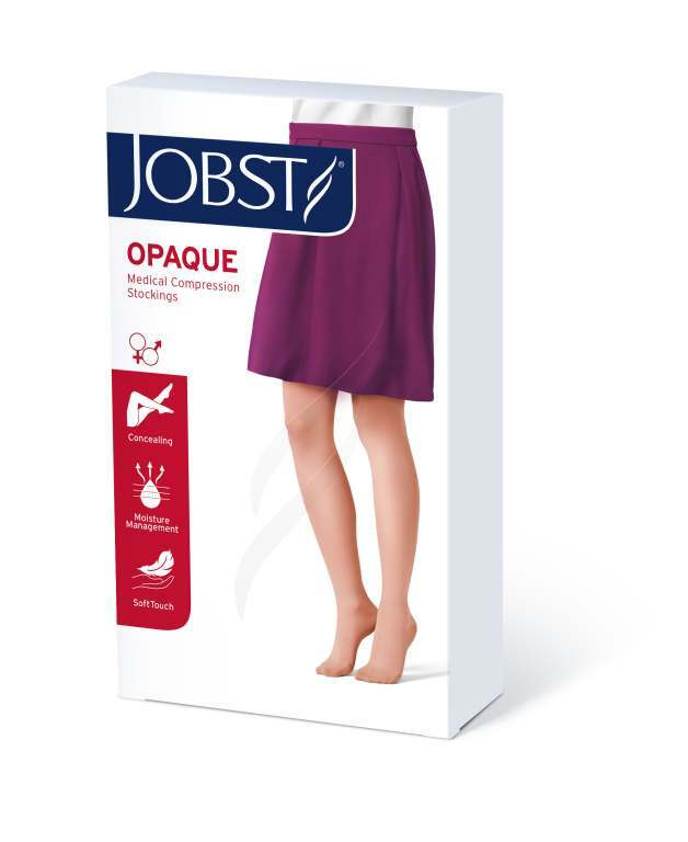 JOBST® Opaque StayUp, öppen tå