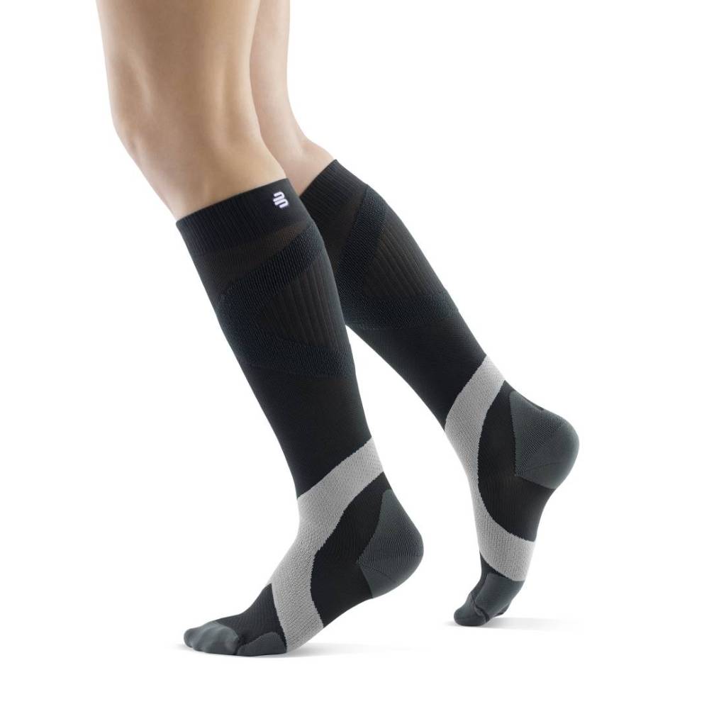 Compression sock Training Hard Coal/Polar