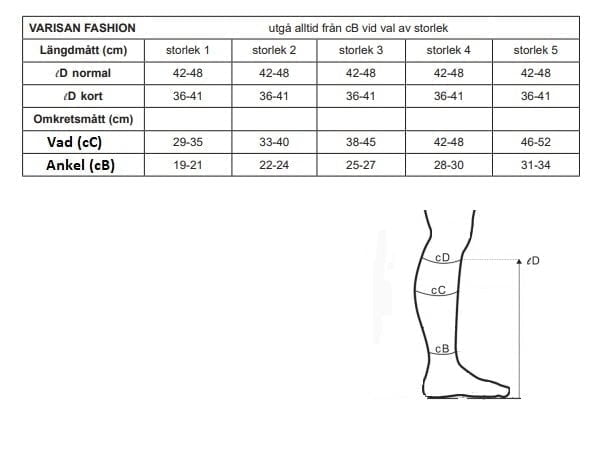 Varisan® Fashion Knästrumpa