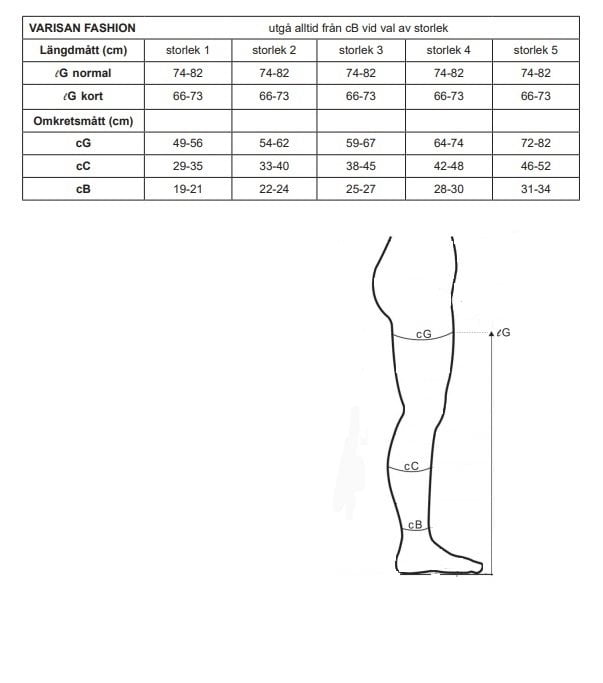 Varisan® Fashion Strumpbyxa